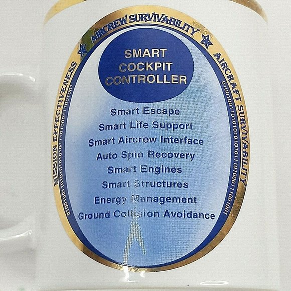 Vintage Smart Cockpit Controller Coffee Tea Mug Cup Coming Home with SCC Rare - Picture 4 of 4